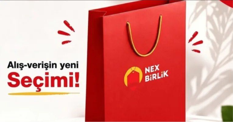 NexBirlik alışveriş çantası ve sipariş konulu görsel