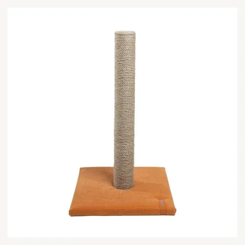 Catnip Scratching Board with Cushion Surface, Orange, 50 cm