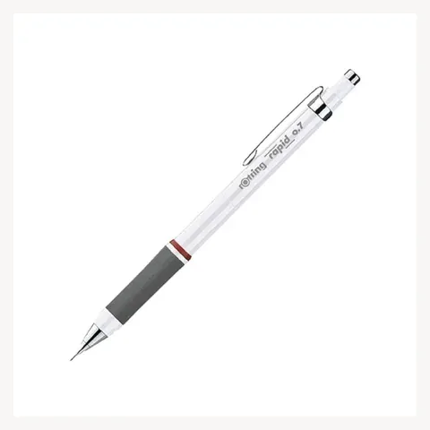 Rapid 0.7 mm Mechanical Pencil in White - 2113890