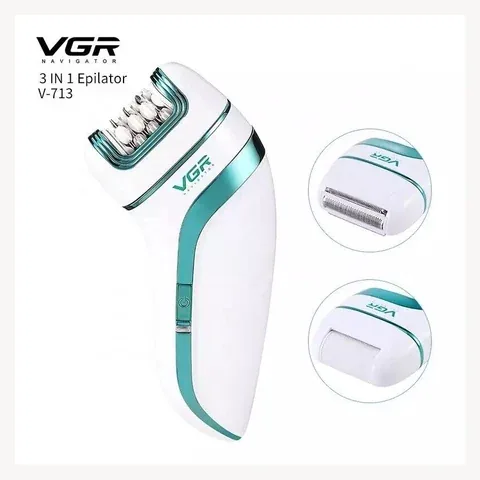 Professional Epilator with 3 Heads