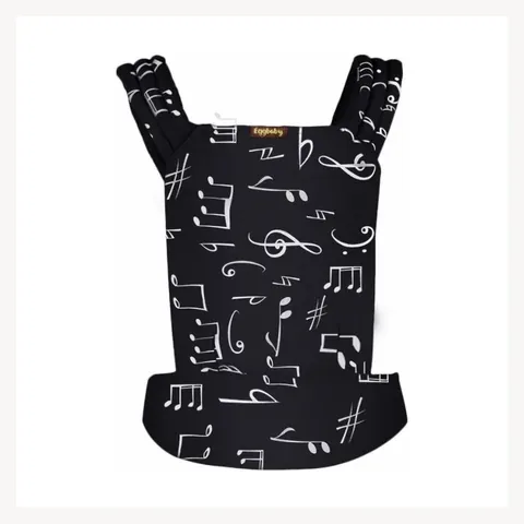 Egg Baby Ergonomic Baby Carrier with Musical Note Pattern