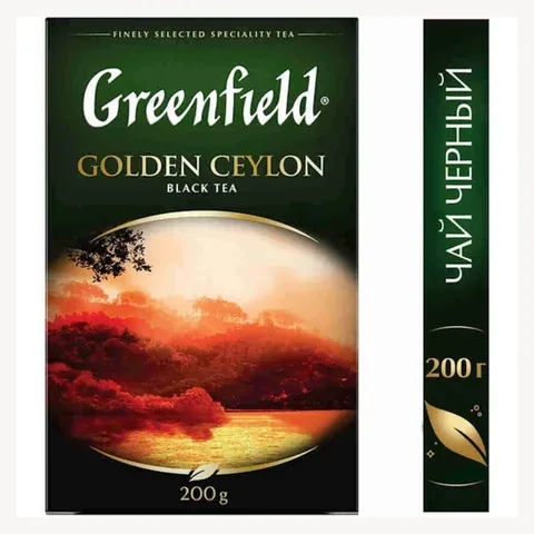 Greenfield Golden Ceylon loose black tea, 200 g