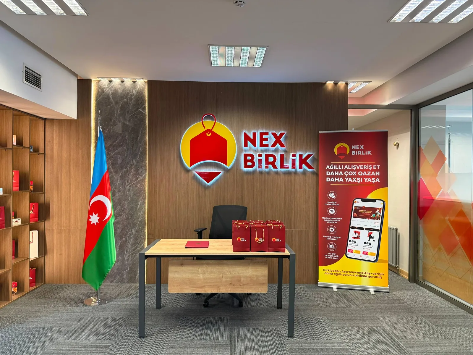 NexBirlik office in Azerbaijan